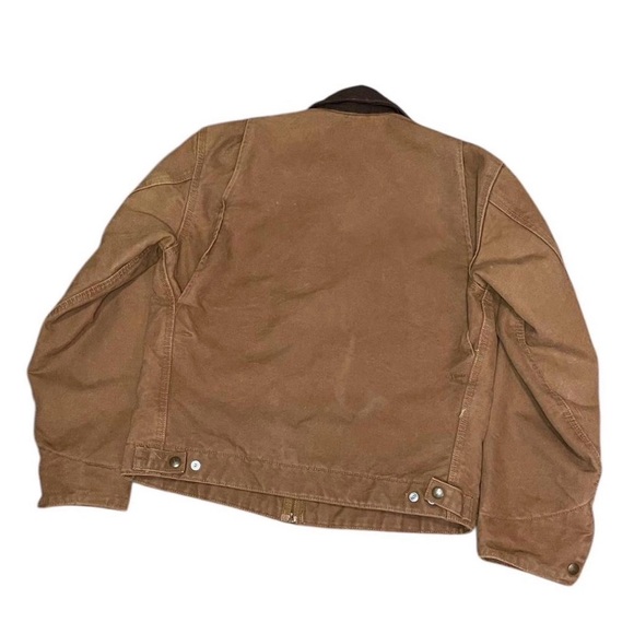 Vintage J97 Carhartt Brown Detroit Jacket - Picture 2 of 5